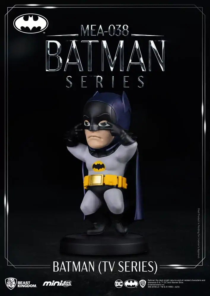 DC Comics Mini Egg Attack Figure Batman (1966 TV Series) 8 cm product photo