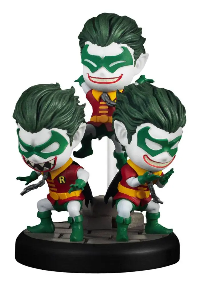 DC Comics Mini Egg Attack Figure 2-Pack Dark Nights: Metal The Batman Who Laughs &amp; Robin Minions 8 cm product photo