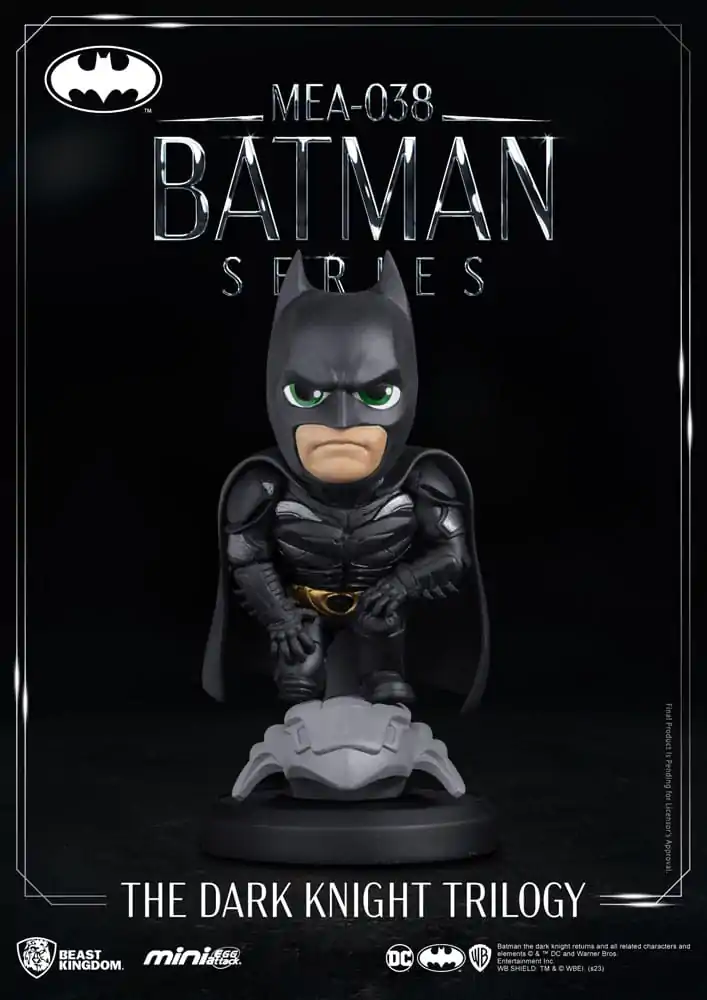 DC Comics Mini Egg Attack Figure The Dark Knight Trilogy Batman 8 cm product photo