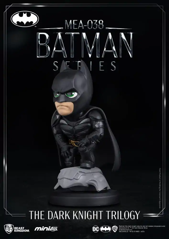 DC Comics Mini Egg Attack Figure The Dark Knight Trilogy Batman 8 cm product photo