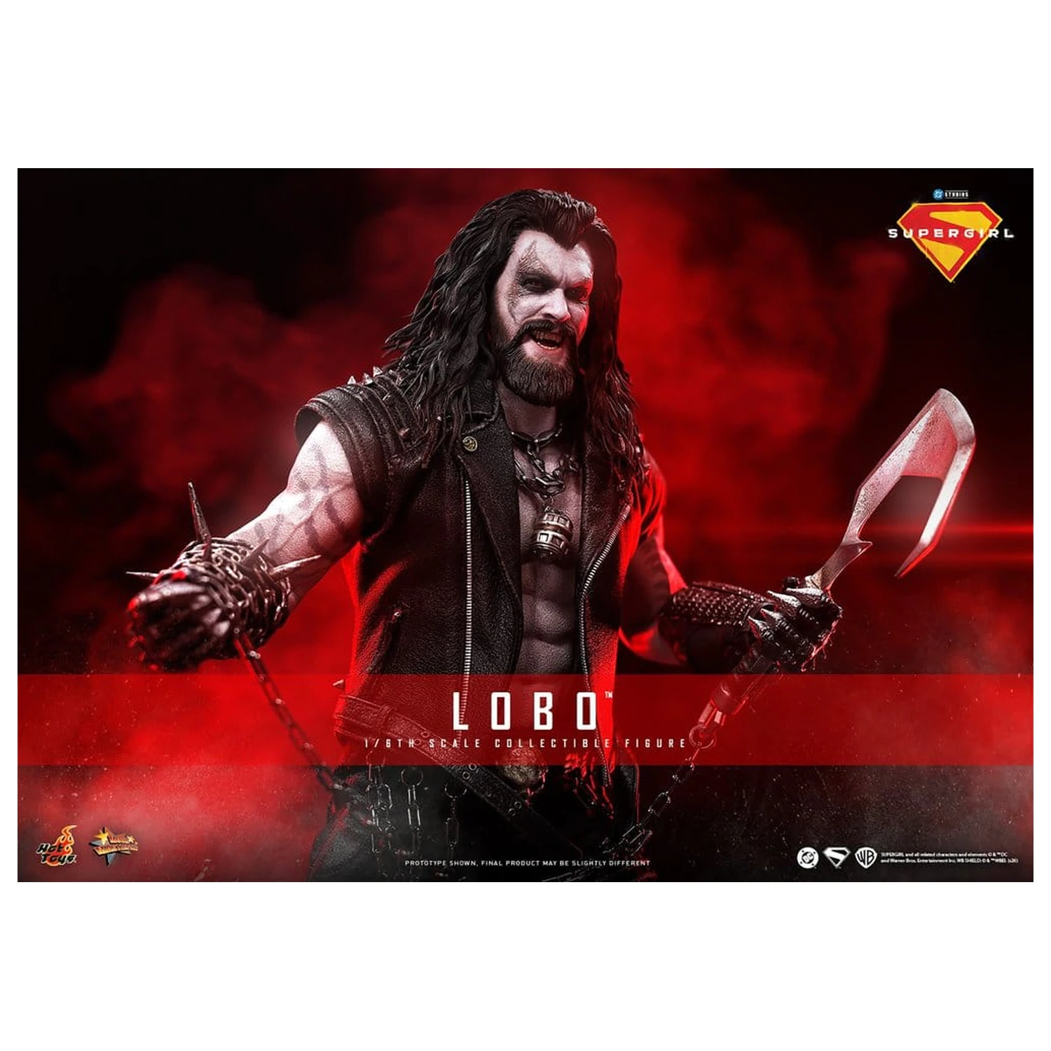 DC Comics Movie Masterpiece Action Figure 1/6 Lobo 33 cm product photo