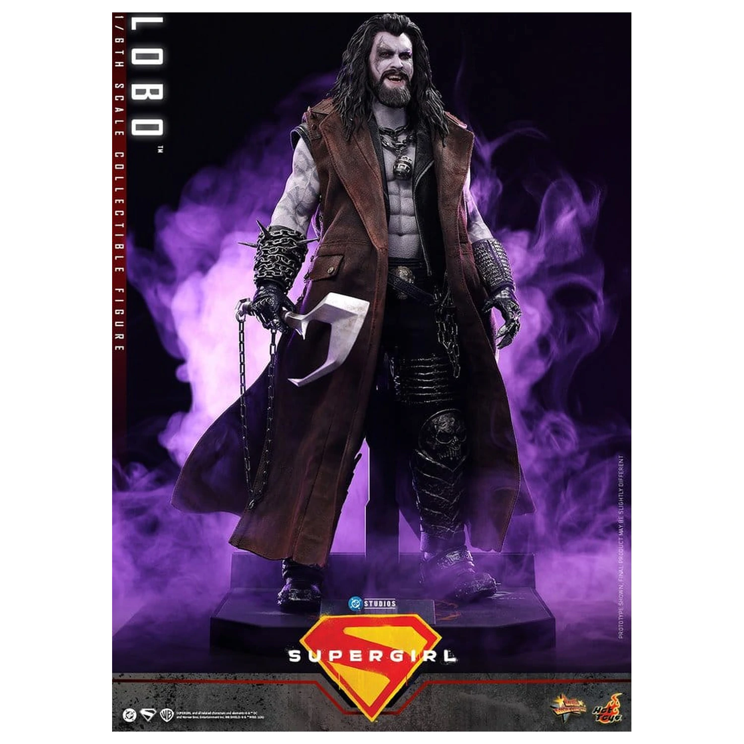 DC Comics Movie Masterpiece Action Figure 1/6 Lobo 33 cm product photo
