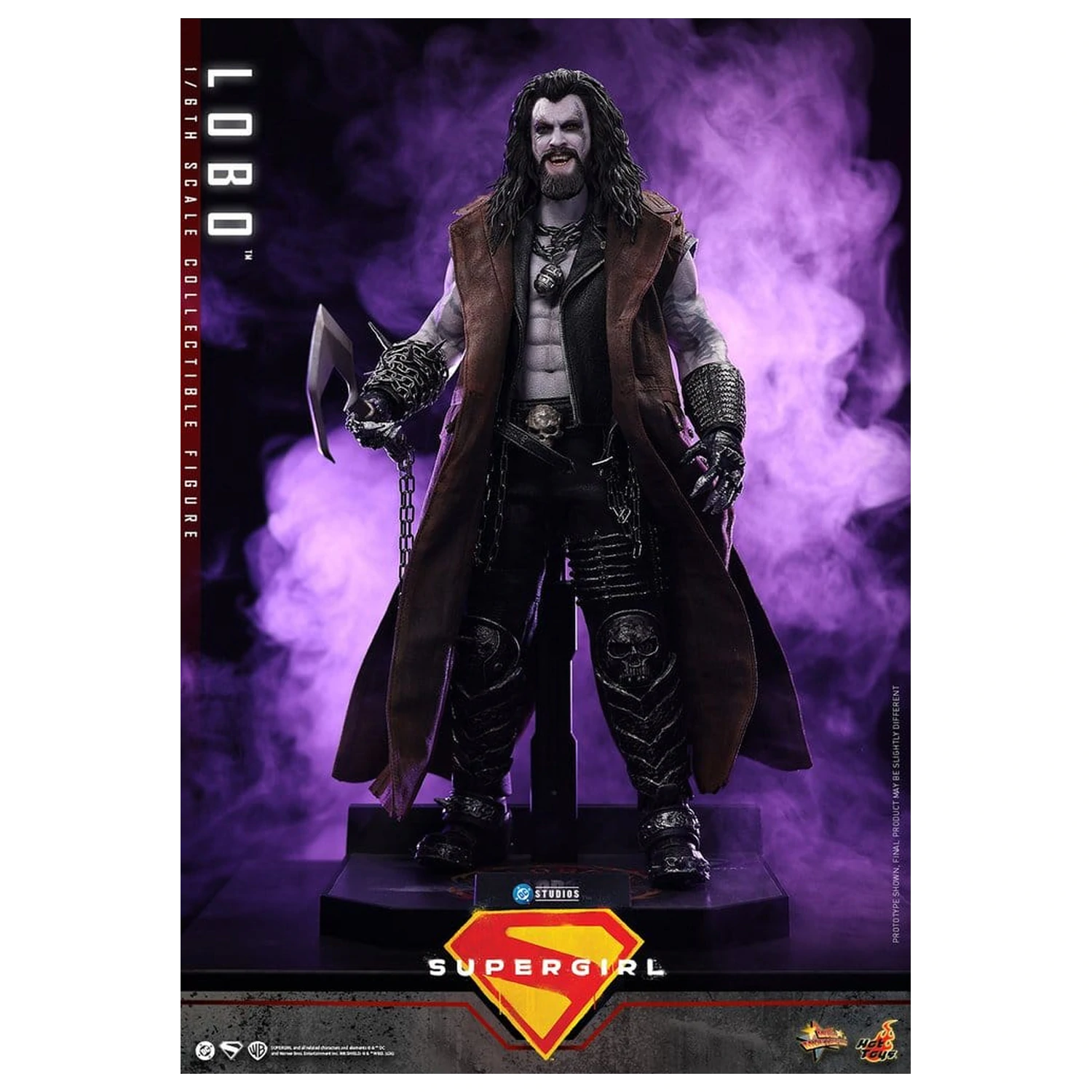 DC Comics Movie Masterpiece Action Figure 1/6 Lobo 33 cm product photo