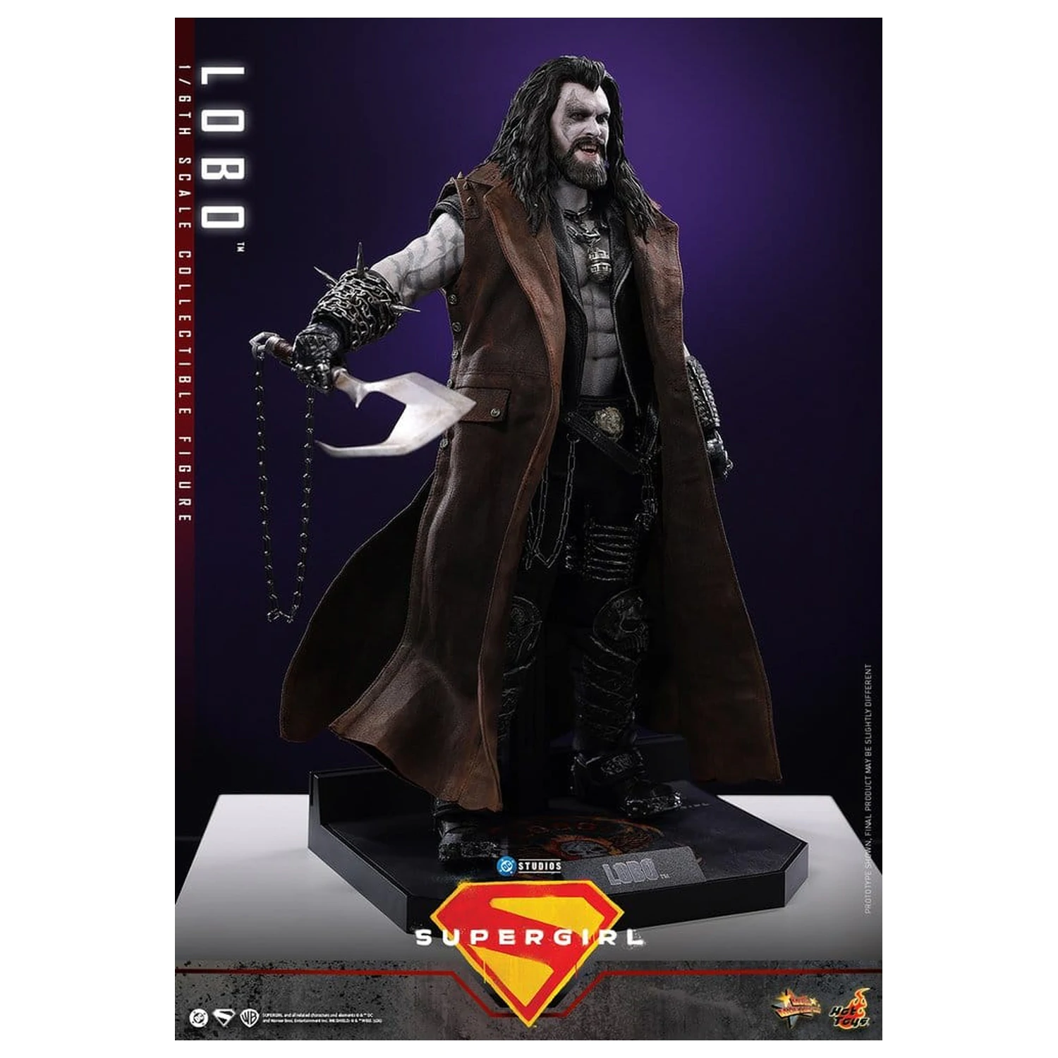 DC Comics Movie Masterpiece Action Figure 1/6 Lobo 33 cm product photo