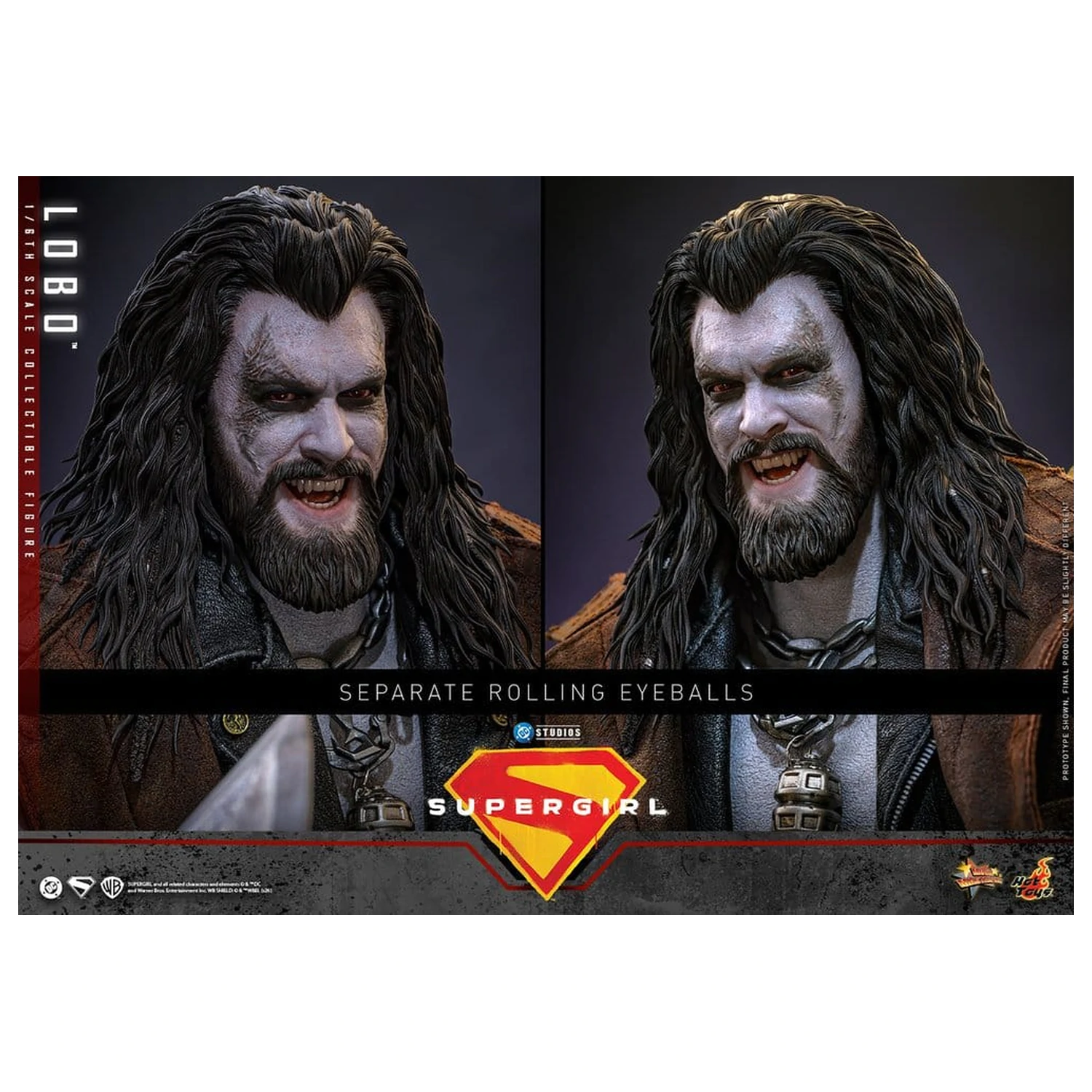 DC Comics Movie Masterpiece Action Figure 1/6 Lobo 33 cm product photo