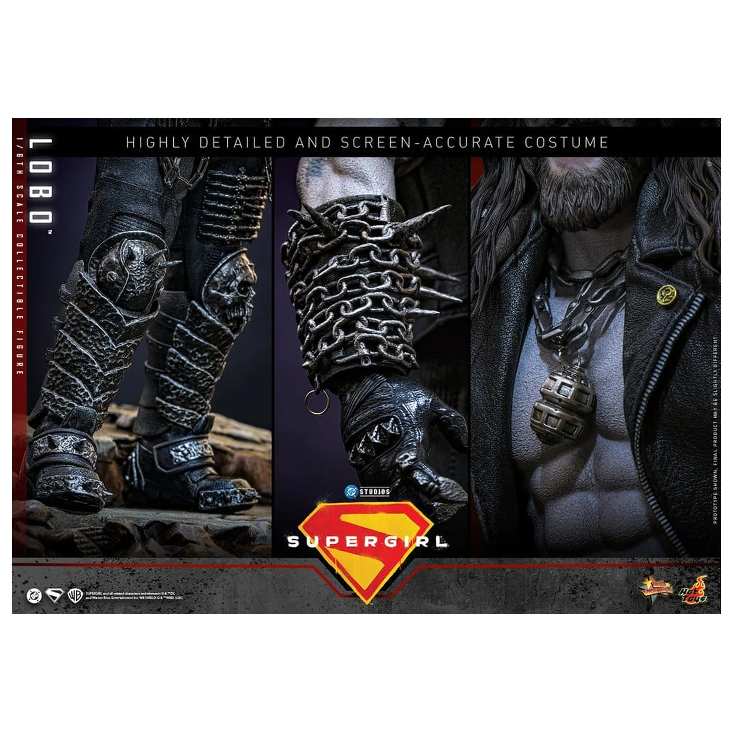 DC Comics Movie Masterpiece Action Figure 1/6 Lobo 33 cm product photo