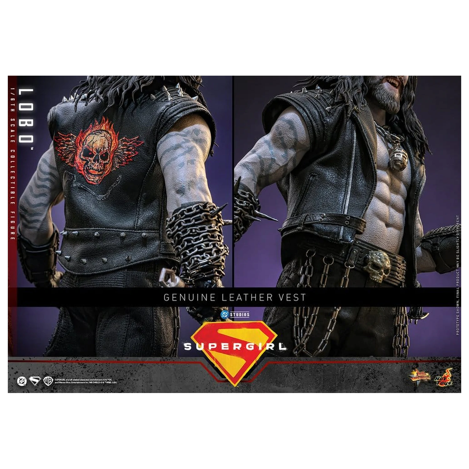 DC Comics Movie Masterpiece Action Figure 1/6 Lobo 33 cm product photo