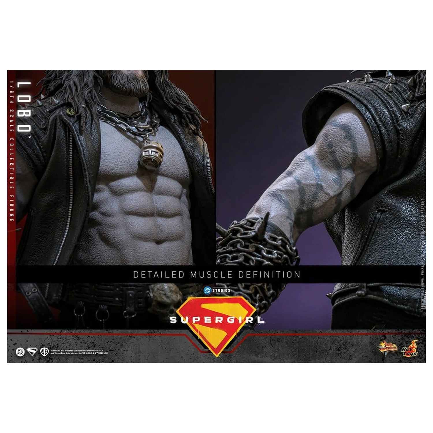 DC Comics Movie Masterpiece Action Figure 1/6 Lobo 33 cm product photo