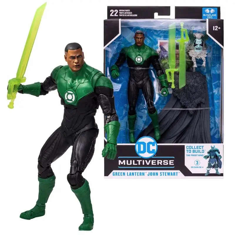 DC Multiverse Build A Action Figure Green Lantern John Stewart Endless Winter 18 cm termékfotó