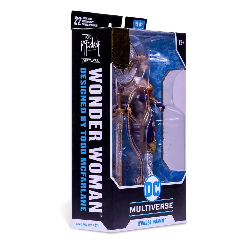 DC Multiverse Action Figure Wonder Woman Designed by Todd McFarlane (Gold Label) 18 cm product photo