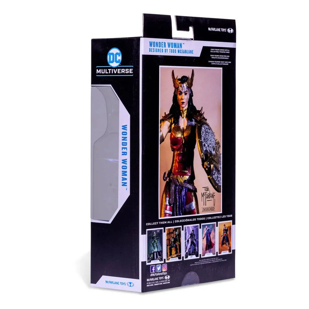 DC Multiverse Action Figure Wonder Woman Designed by Todd McFarlane (Gold Label) 18 cm product photo