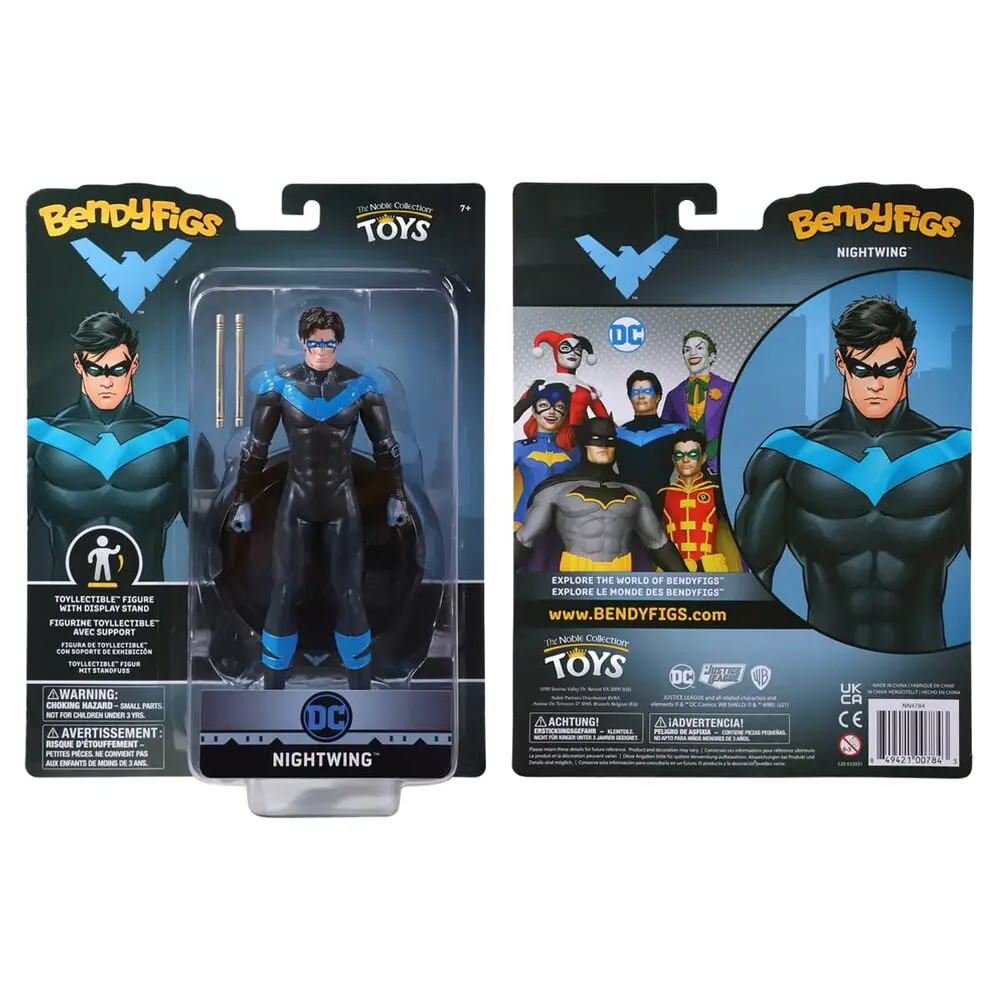 DC Comics Nightwing Bendyfigs malleable figure 19cm product photo
