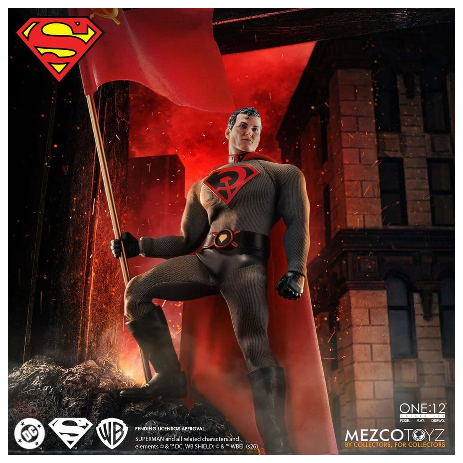 DC Comics One:12 Collective Action Figure 1/12 Superman: Red Son 17 cm product photo