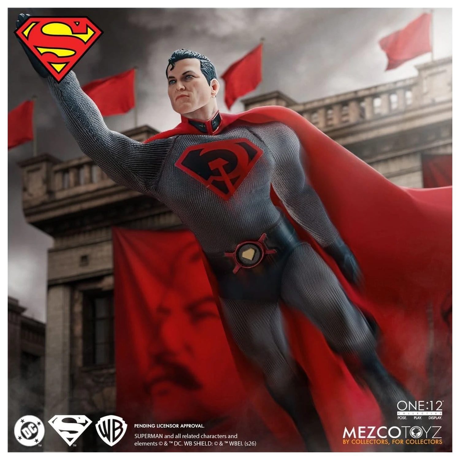 DC Comics One:12 Collective Action Figure 1/12 Superman: Red Son 17 cm product photo