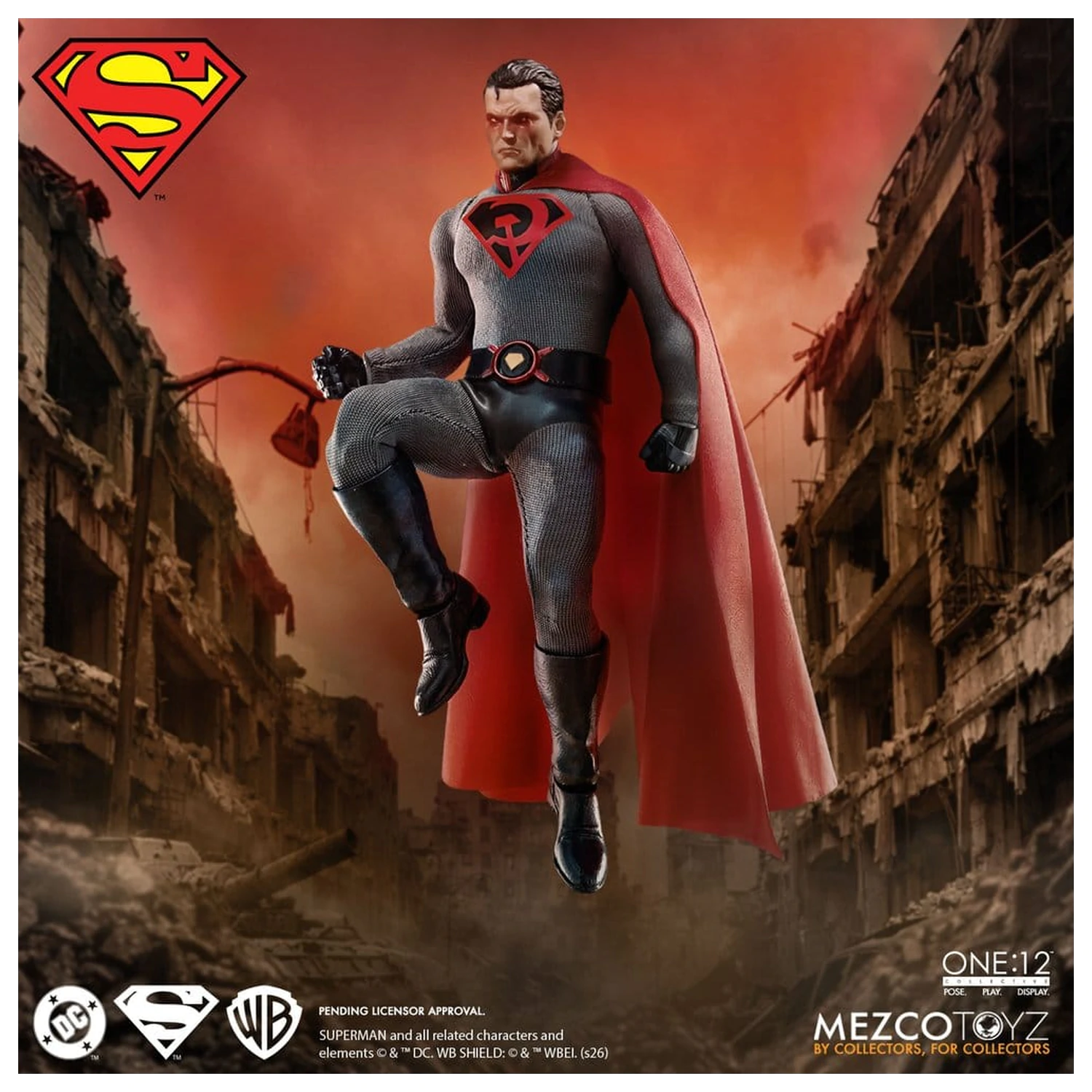 DC Comics One:12 Collective Action Figure 1/12 Superman: Red Son 17 cm product photo