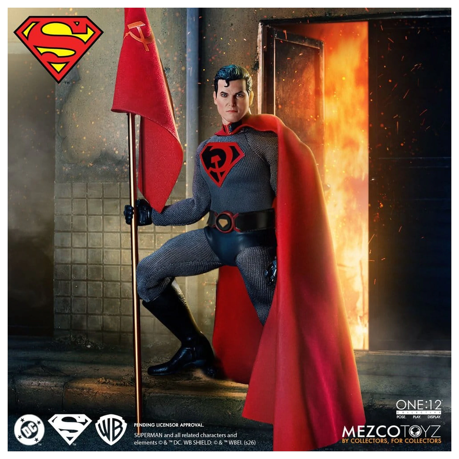 DC Comics One:12 Collective Action Figure 1/12 Superman: Red Son 17 cm product photo