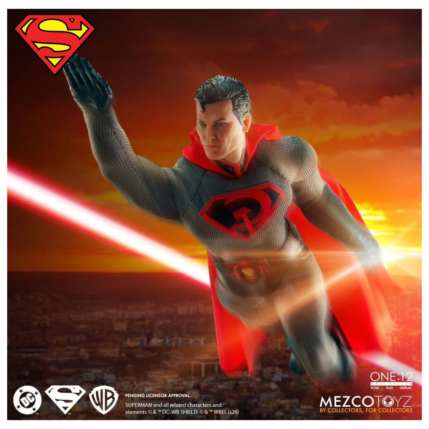 DC Comics One:12 Collective Action Figure 1/12 Superman: Red Son 17 cm product photo