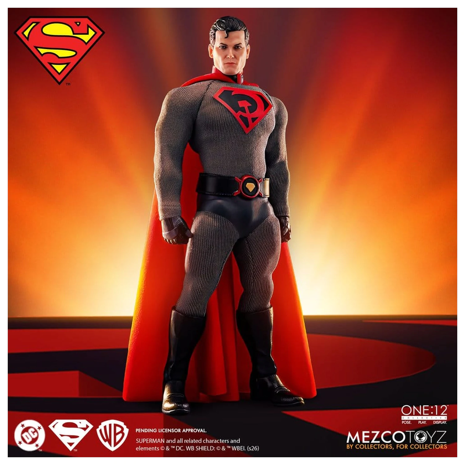 DC Comics One:12 Collective Action Figure 1/12 Superman: Red Son 17 cm product photo