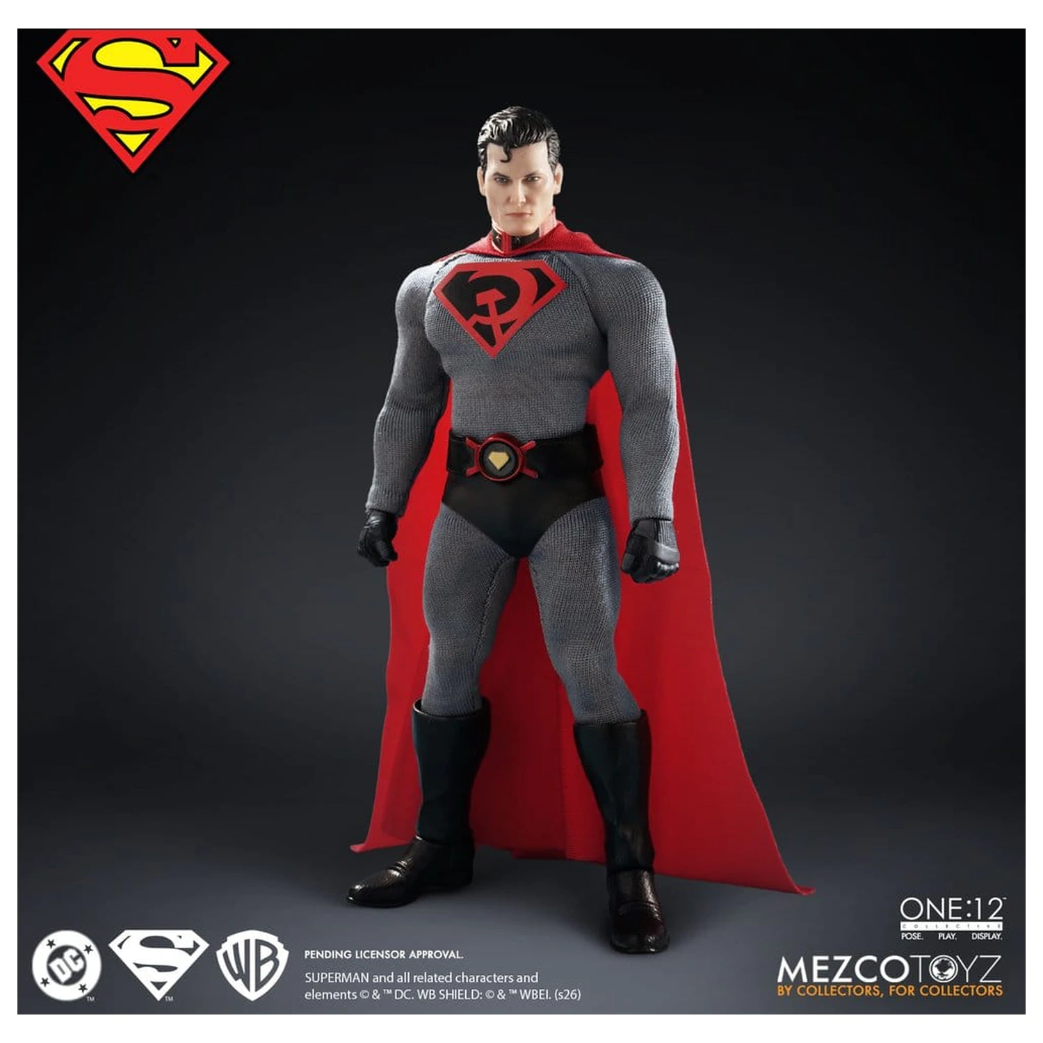 DC Comics One:12 Collective Action Figure 1/12 Superman: Red Son 17 cm product photo