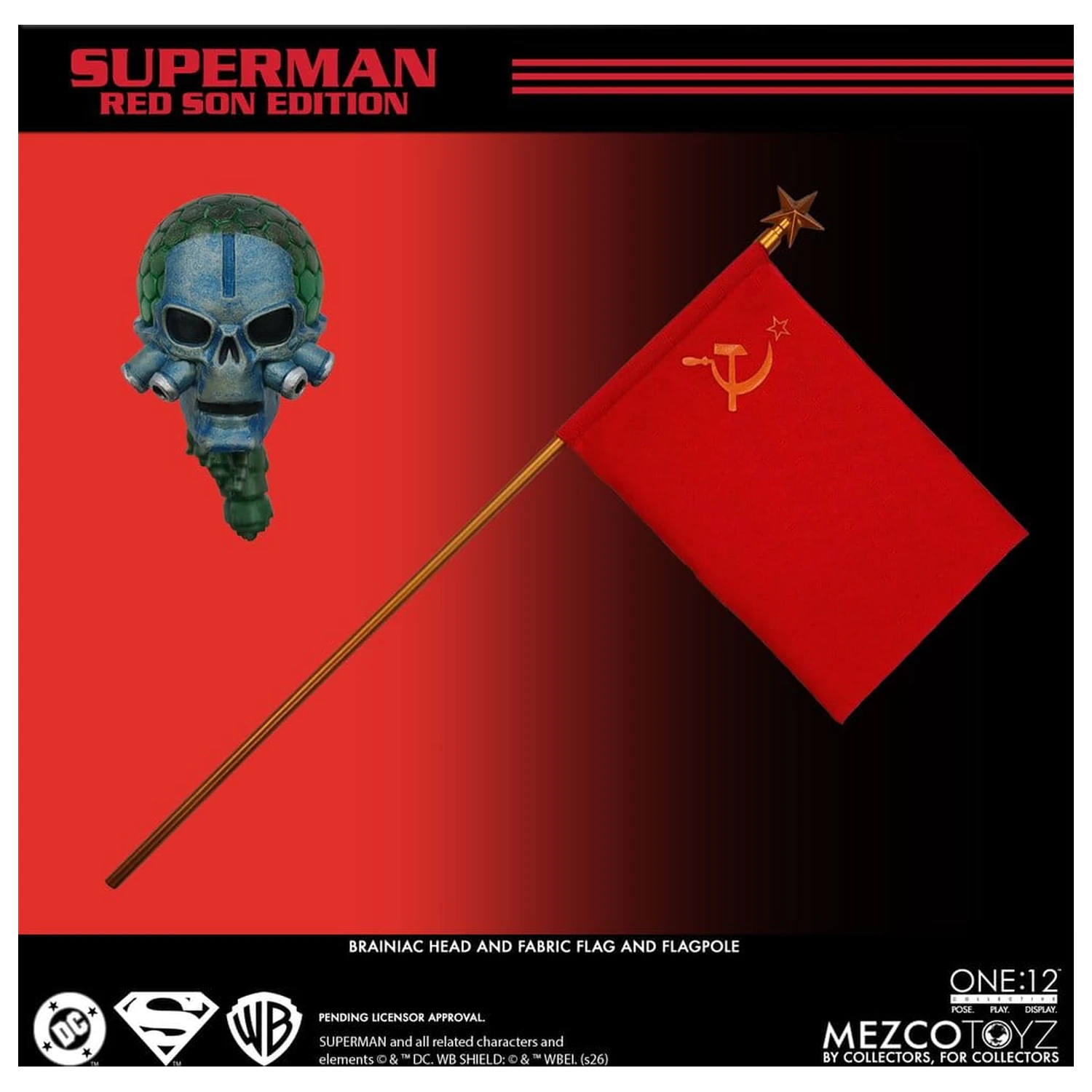 DC Comics One:12 Collective Action Figure 1/12 Superman: Red Son 17 cm product photo