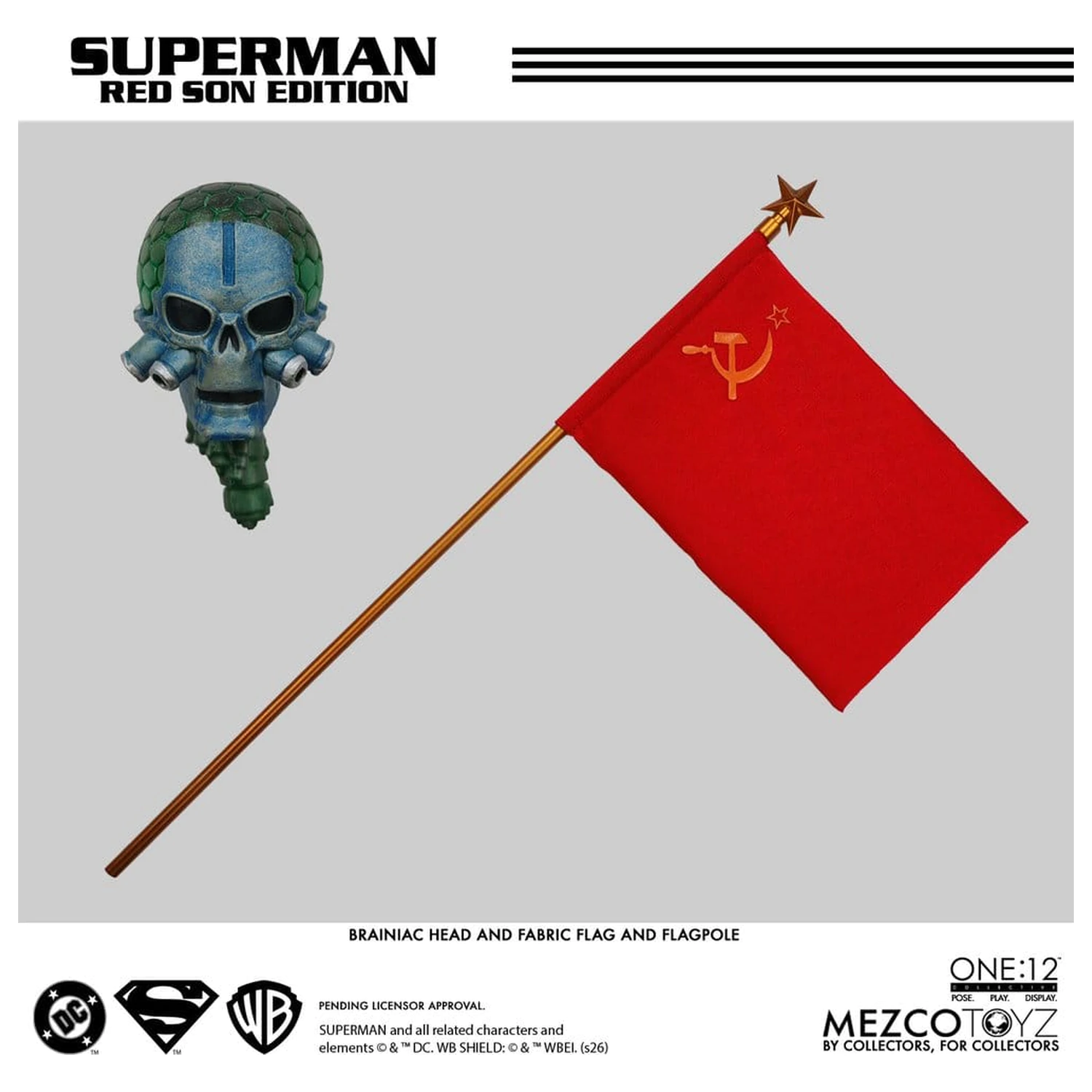 DC Comics One:12 Collective Action Figure 1/12 Superman: Red Son 17 cm product photo