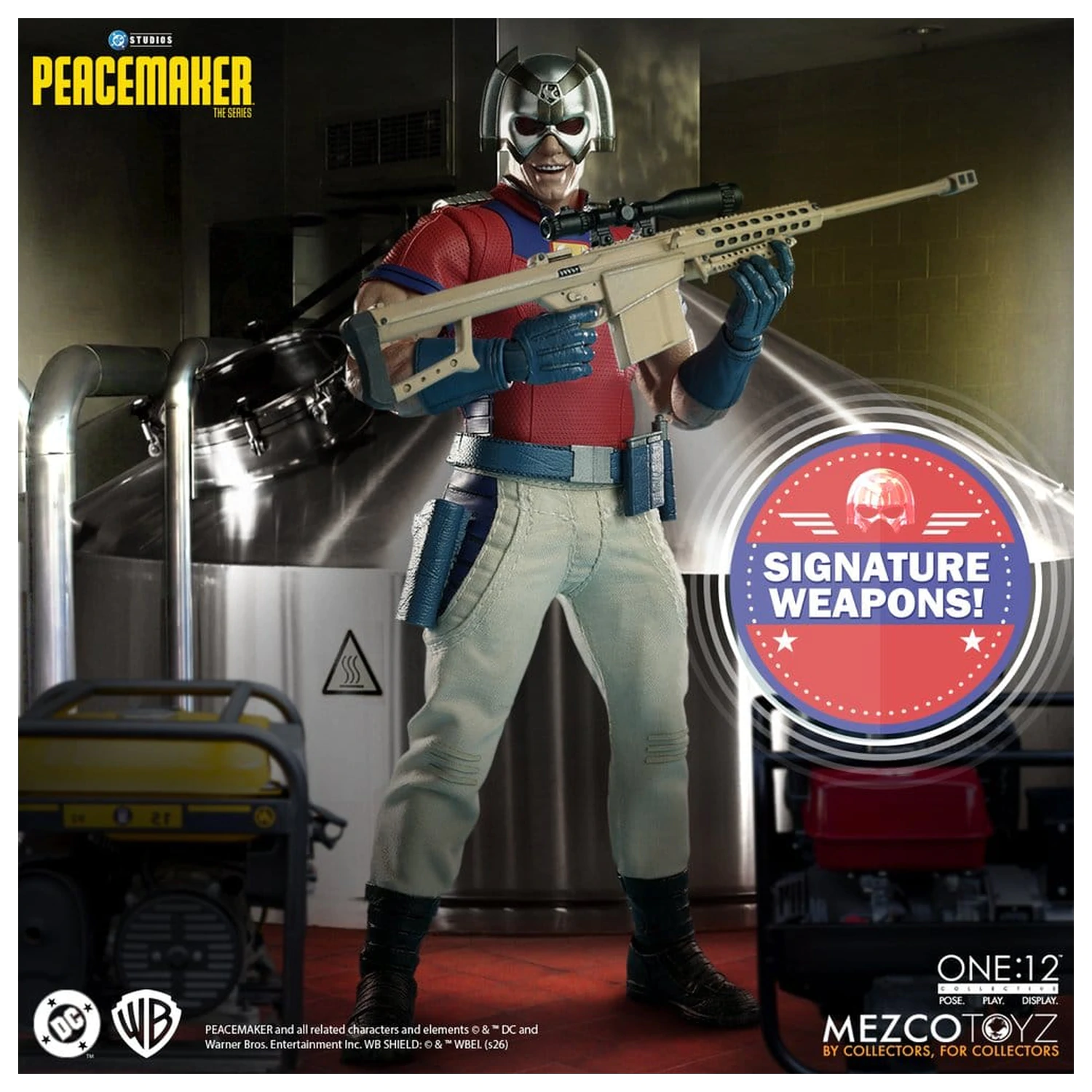 DC Comics One:12 Collective Action Figure 1/12 Peacemaker 17 cm product photo
