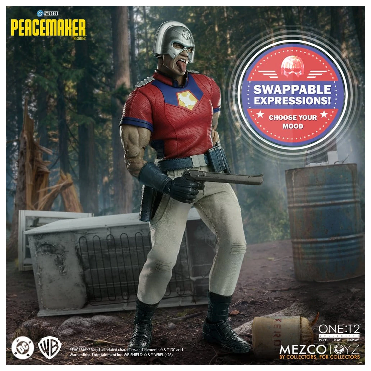 DC Comics One:12 Collective Action Figure 1/12 Peacemaker 17 cm product photo