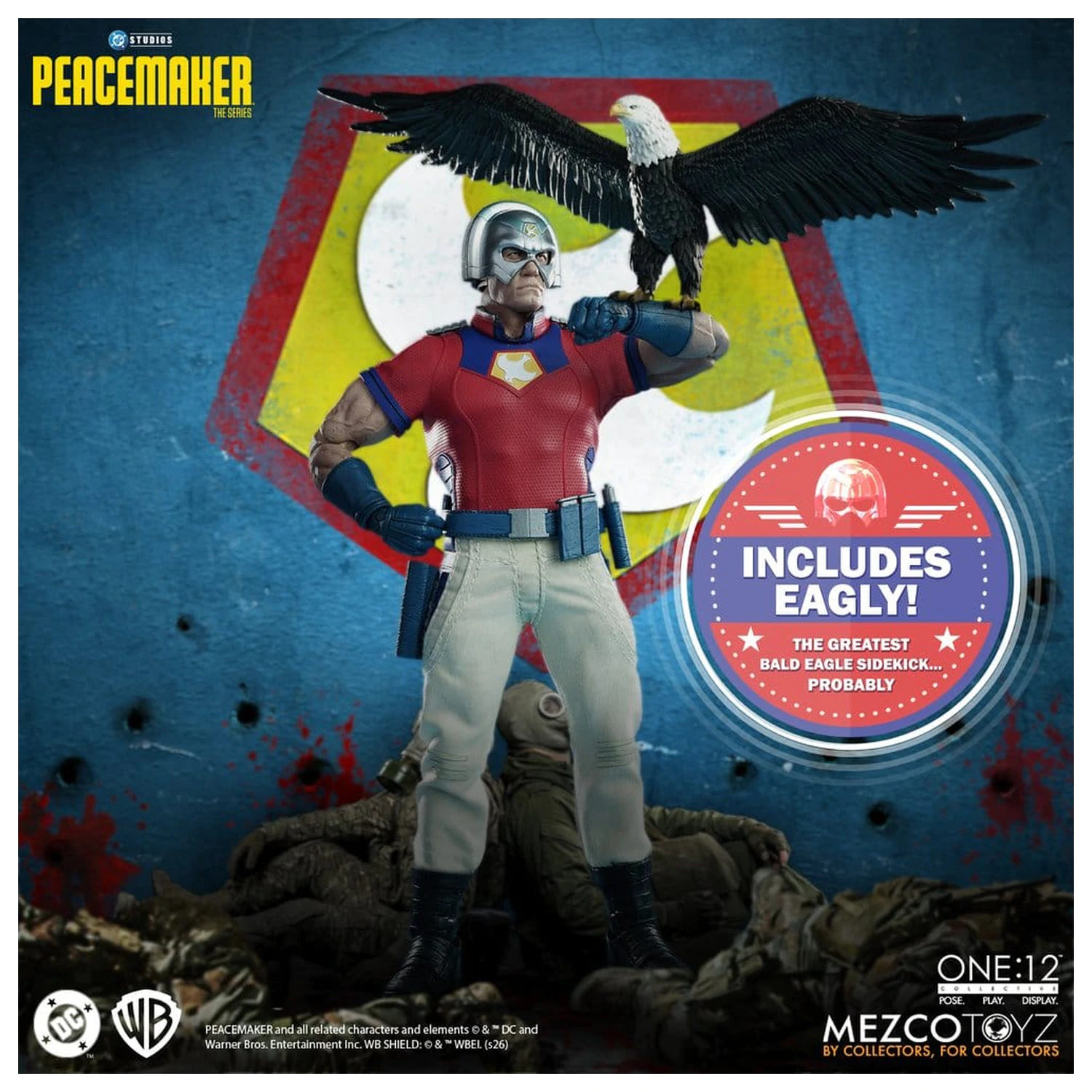 DC Comics One:12 Collective Action Figure 1/12 Peacemaker 17 cm product photo