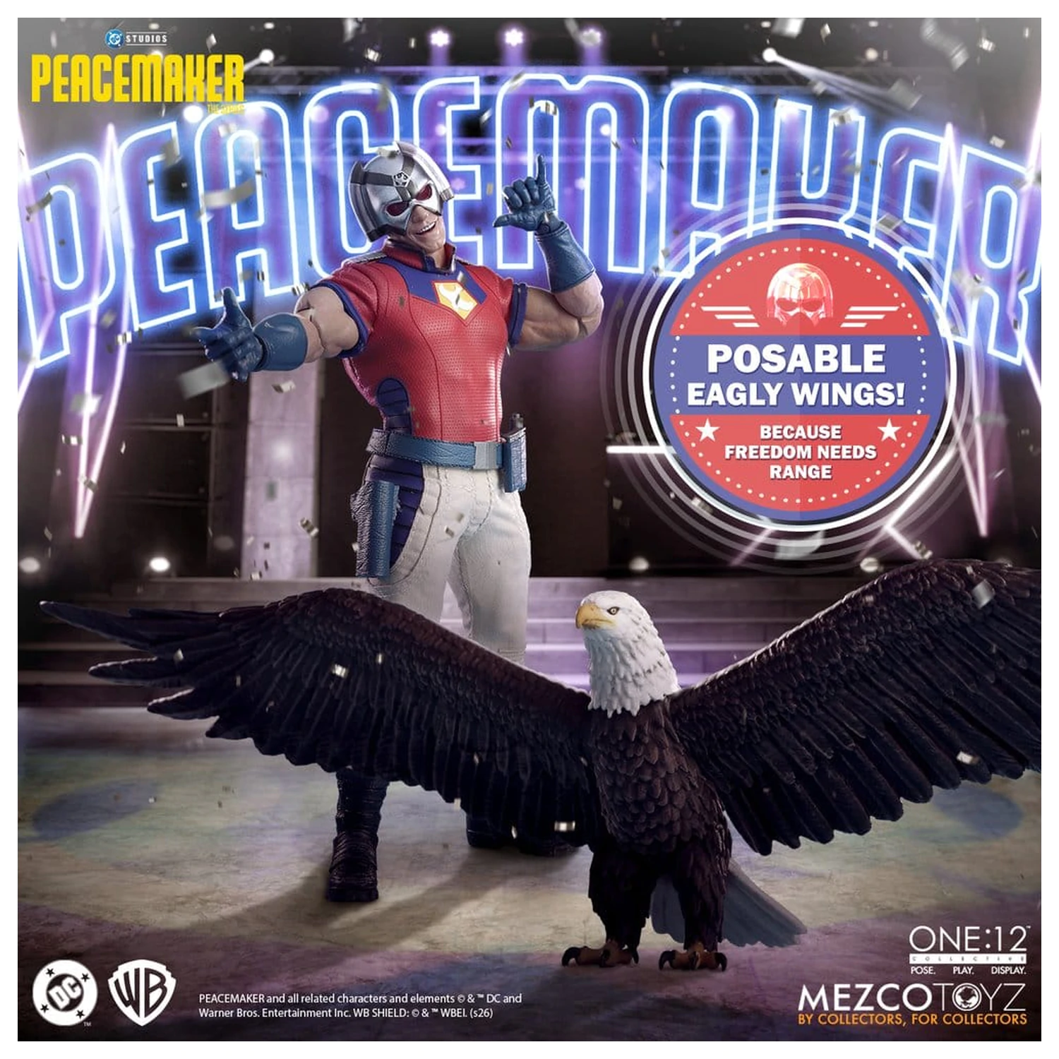 DC Comics One:12 Collective Action Figure 1/12 Peacemaker 17 cm product photo