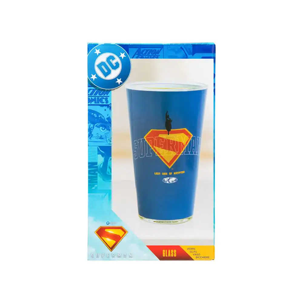 DC Comics Pint Glass Superman product photo