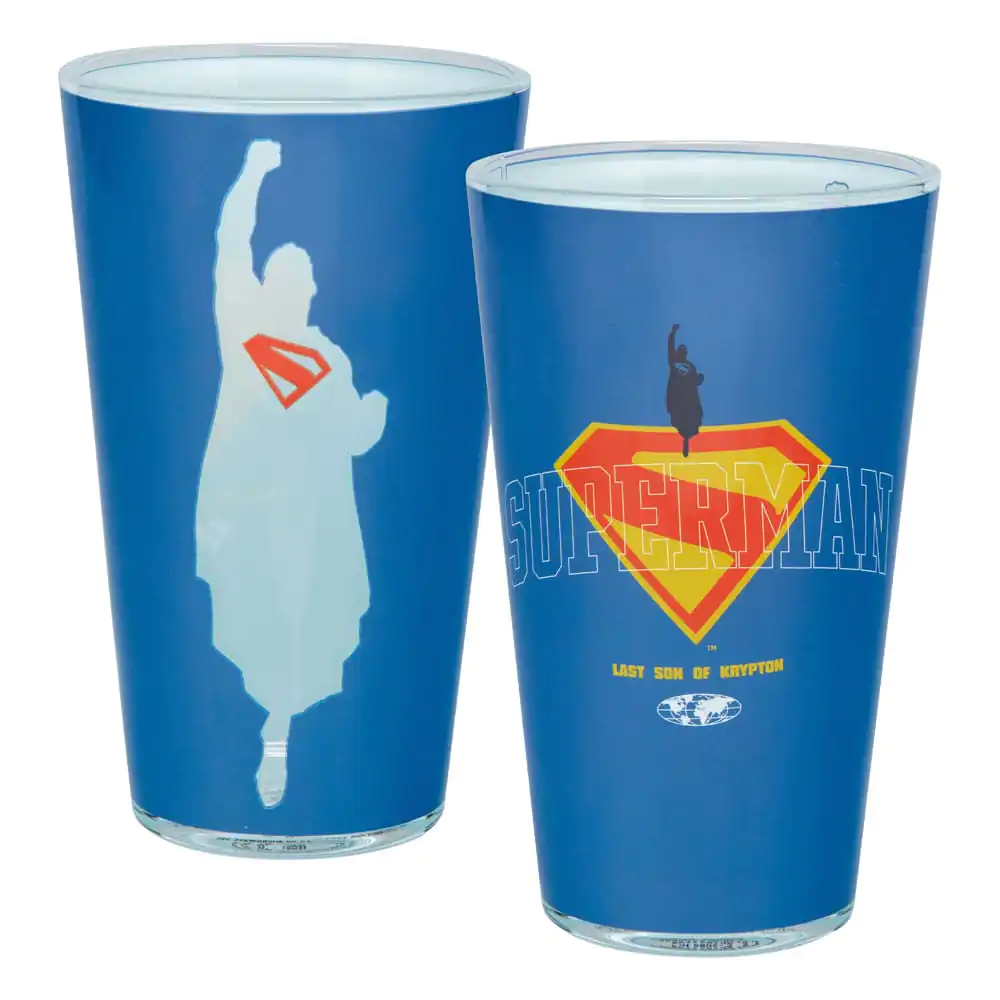 DC Comics Pint Glass Superman product photo