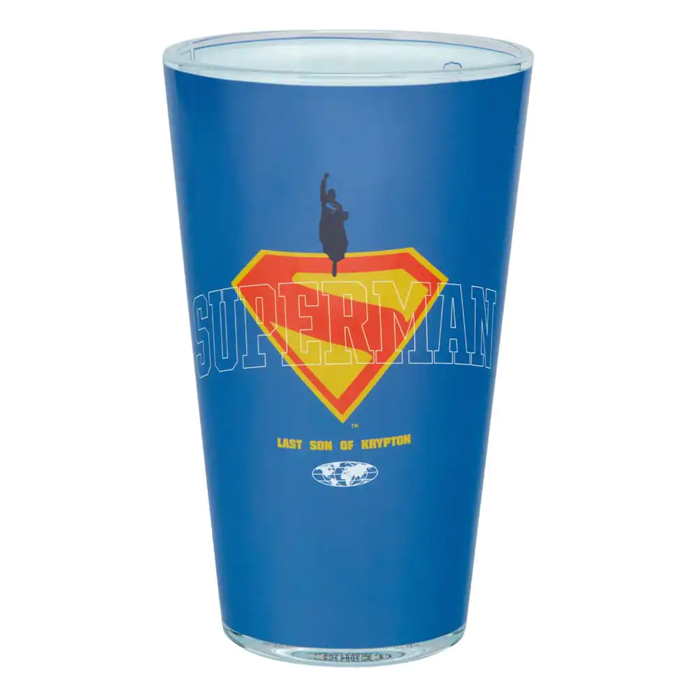 DC Comics Pint Glass Superman product photo