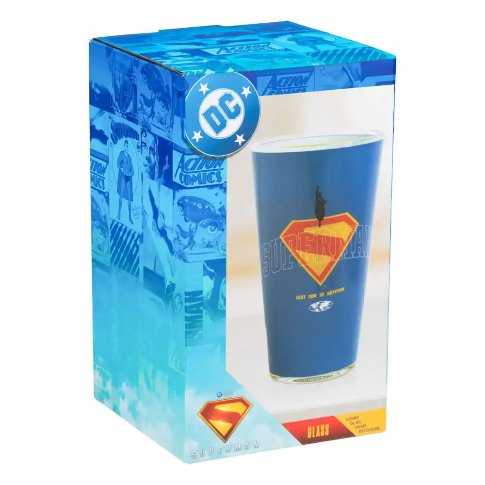 DC Comics Pint Glass Superman product photo