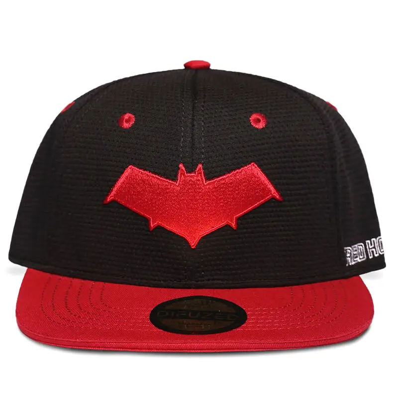DC Comics Red Hood Curved Bill Cap Bat Logo product photo