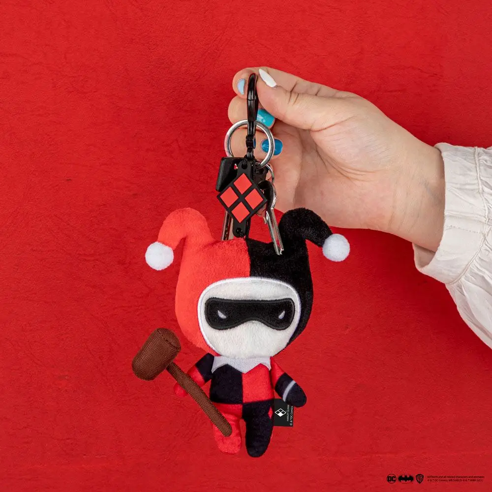 DC Comics Plush Keychain Harley Quinn 11 cm product photo