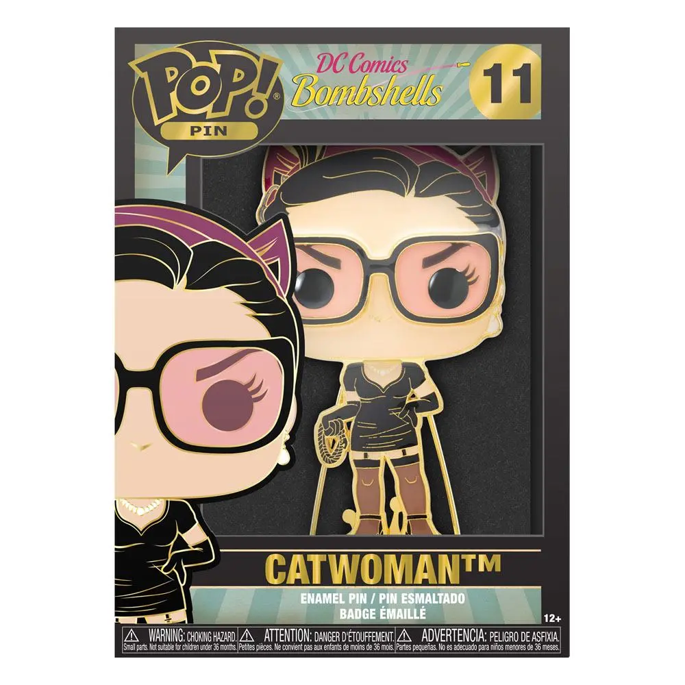 DC Comics POP! Enamel Pin Catwoman 10 cm product photo