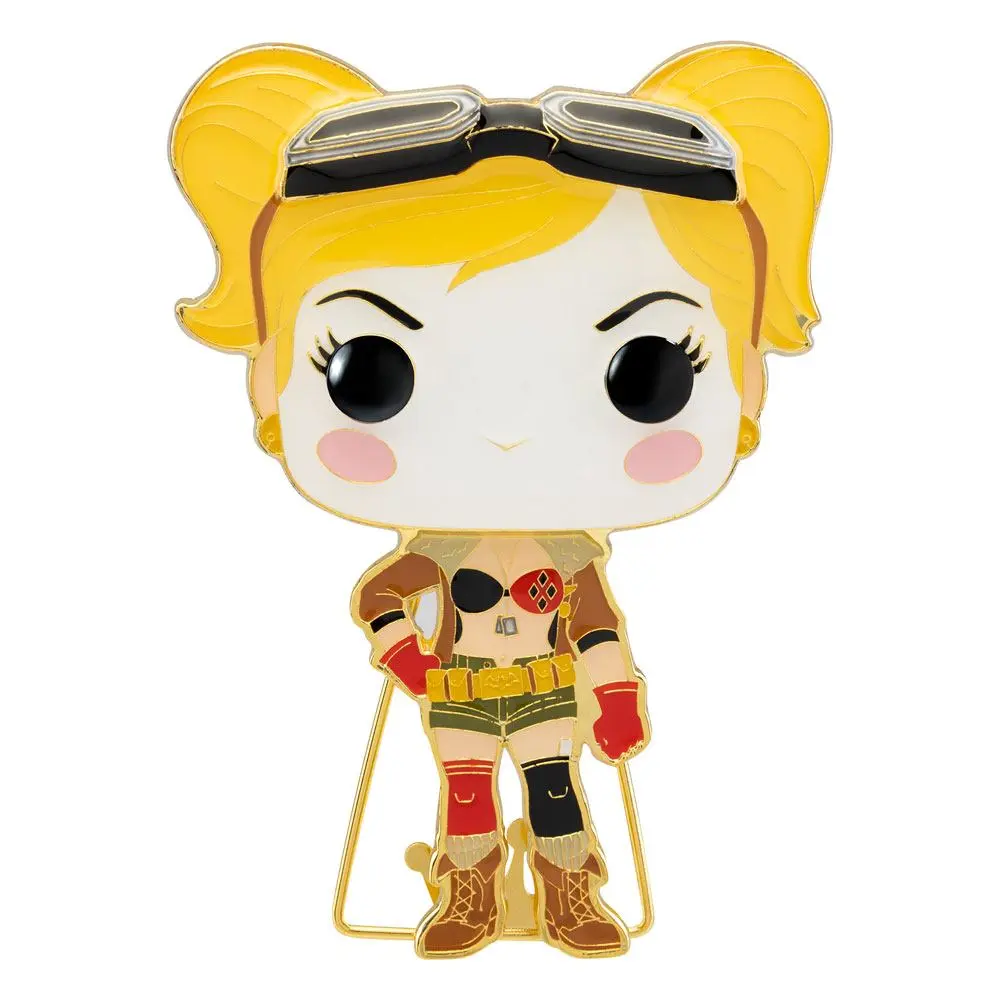 DC Comics POP! Enamel Pin Harley Quinn 10 cm product photo