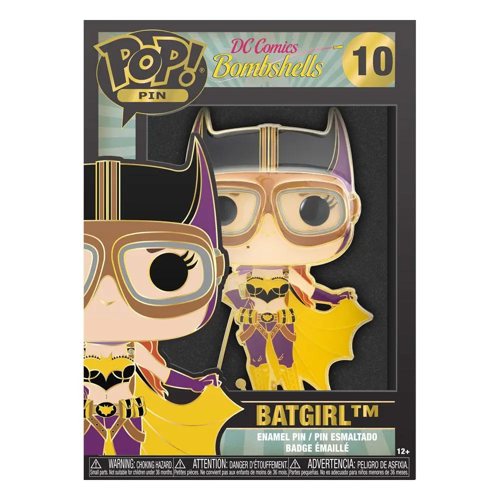 DC Comics POP! Enamel Pin Batgirl 10 cm product photo
