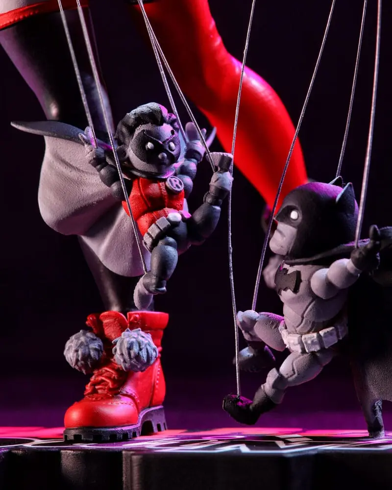 DC Comics Red, White &amp; Black Statue 1/10 Harley Quinn by Emanuela Lupacchino 18 cm product photo