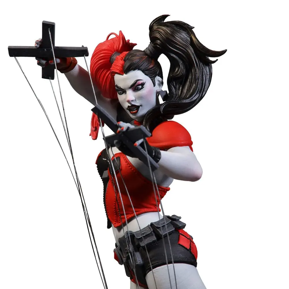 DC Comics Red, White &amp; Black Statue 1/10 Harley Quinn by Emanuela Lupacchino 18 cm product photo