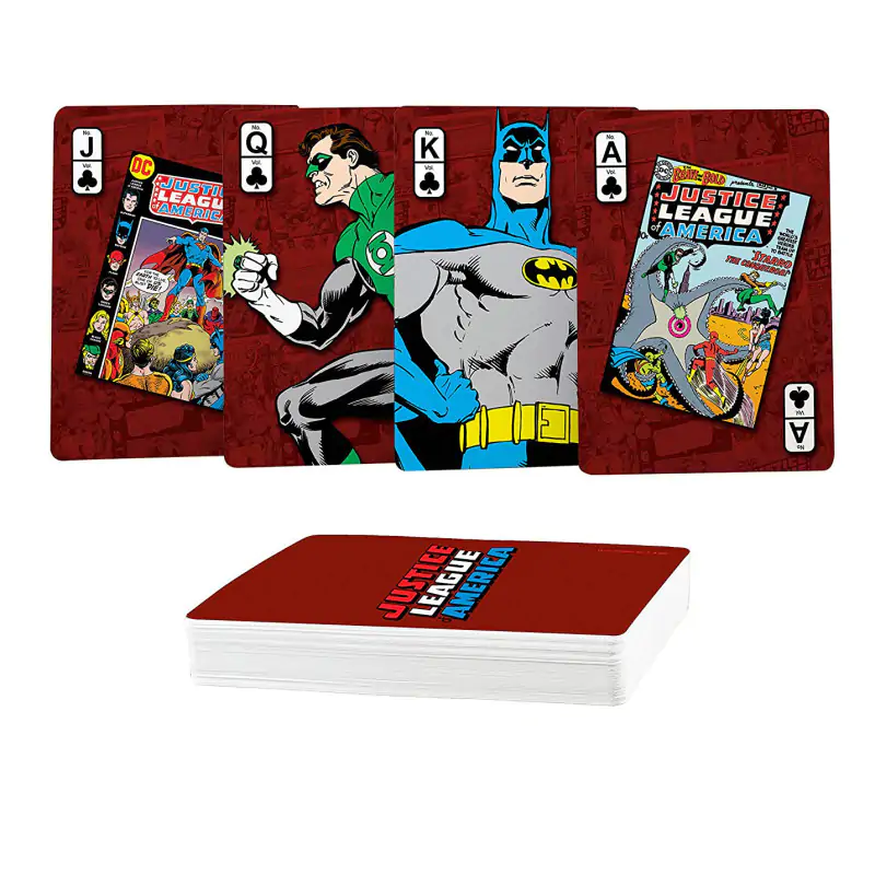 DC Comics Playing Cards Retro Justice League product photo