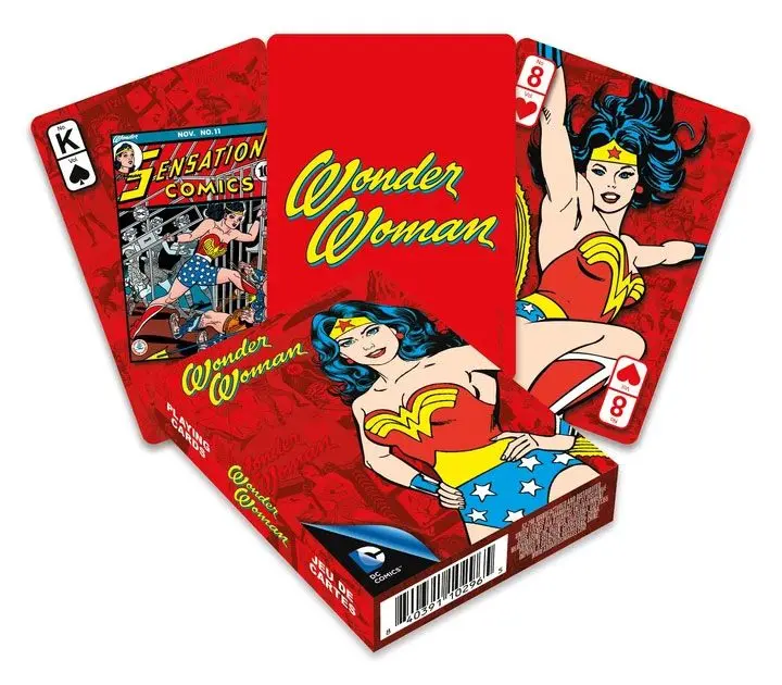 DC Comics Playing Cards Retro Wonder Woman product photo