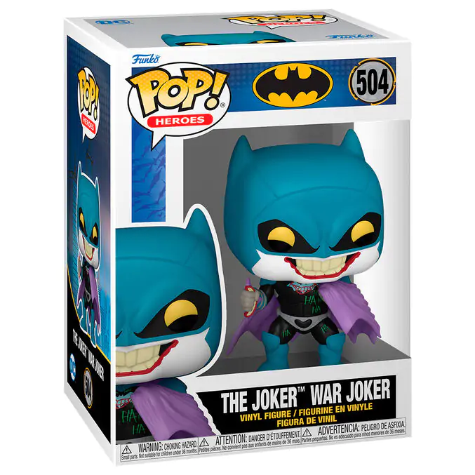 DC Comics Series Funko POP! Heroes Vinyl Figure Batman War Zone - Joker 9 cm product photo