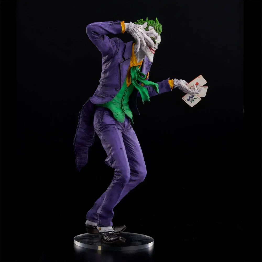 DC Comics Sofbinal Soft Vinyl Statue The Joker Laughing Purple Ver. 30 cm product photo
