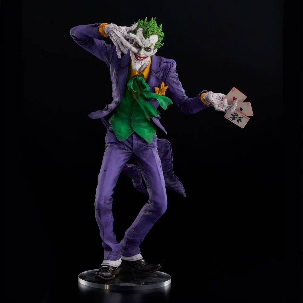 DC Comics Sofbinal Soft Vinyl Statue The Joker Laughing Purple Ver. 30 cm product photo