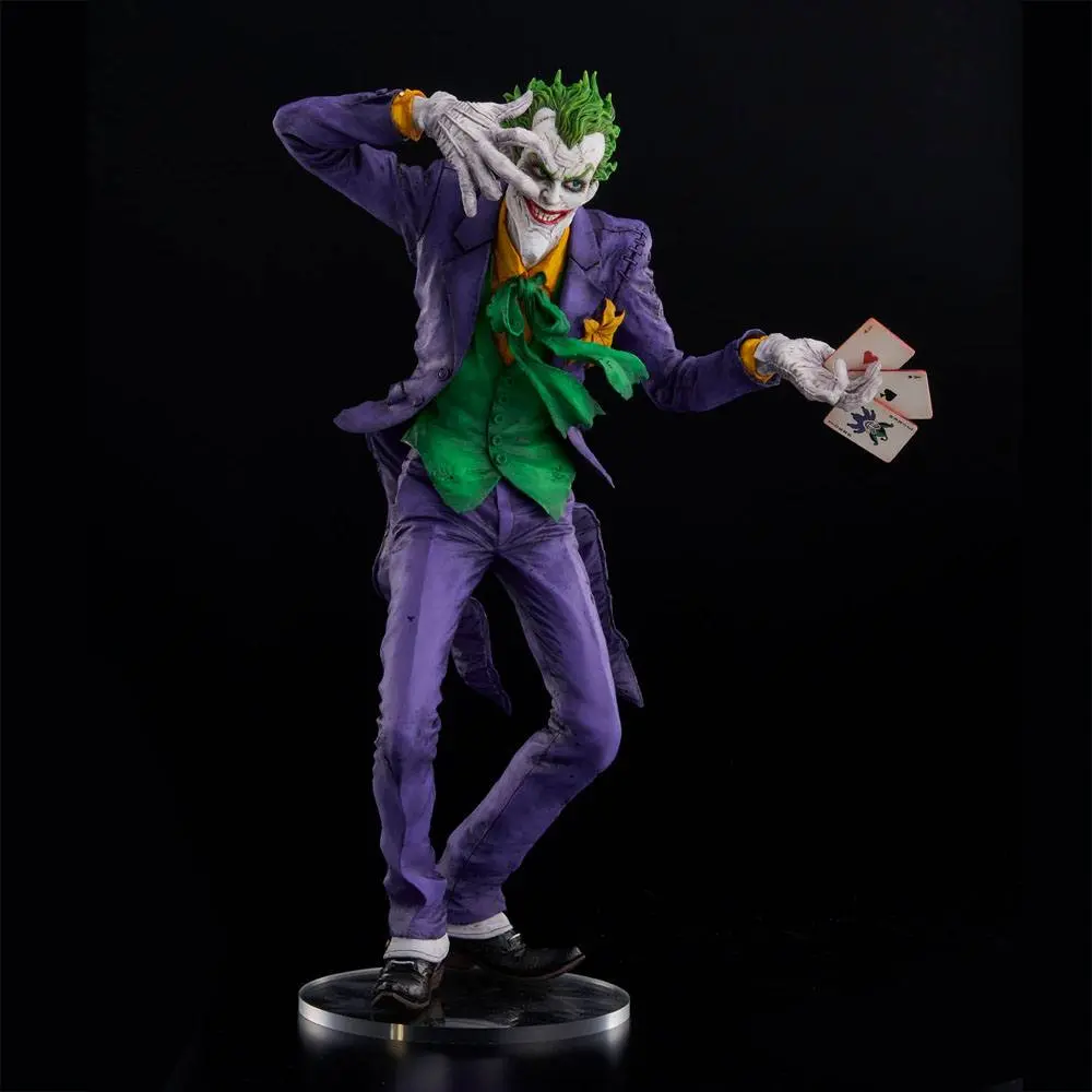 DC Comics Sofbinal Soft Vinyl Statue The Joker Laughing Purple Ver. 30 cm product photo