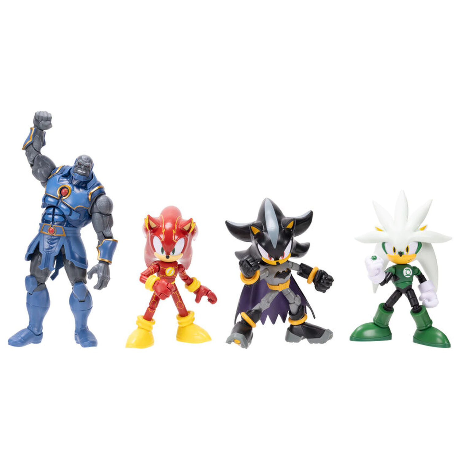 DC Comics Sonic The Hedgehog pack 4 figures 12cm product photo