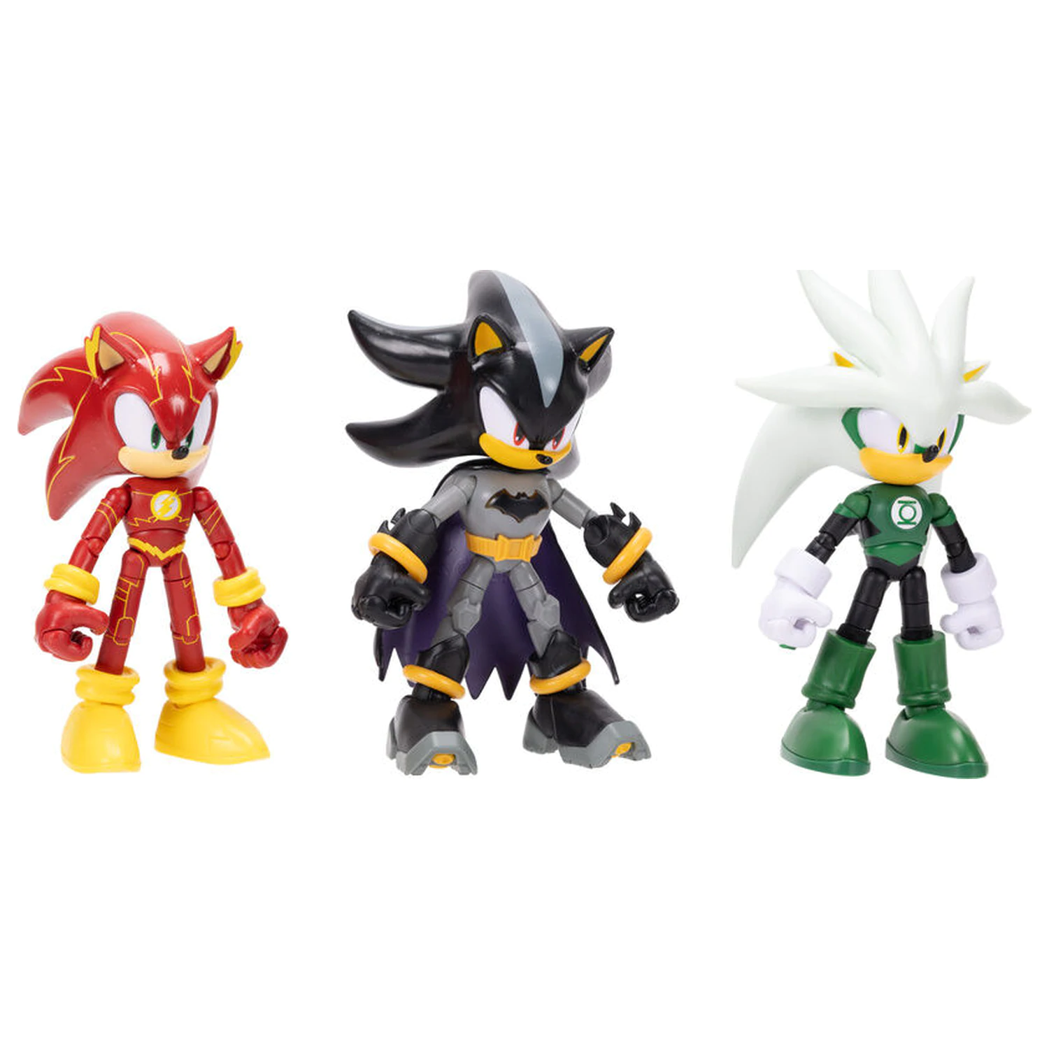 DC Comics Sonic The Hedgehog pack 4 figures 12cm product photo