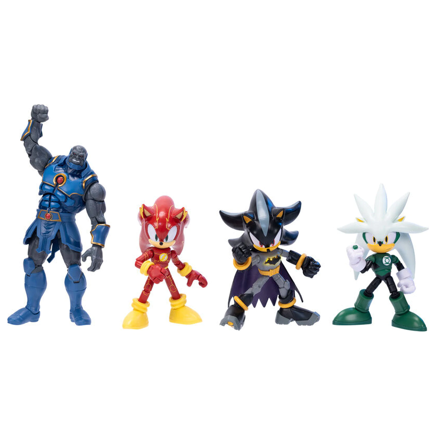 DC Comics Sonic The Hedgehog pack 4 figures 12cm product photo