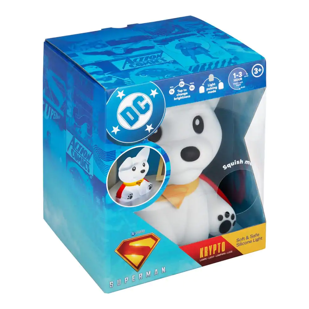 DC Comics Squishy Glo Silicon Light Superman Krypto 17 cm product photo